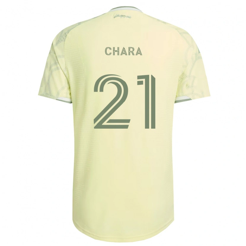 Danxen Mulher Camisola Diego Chará #21 Bege Branco Alternativa 2026/27 Camisa