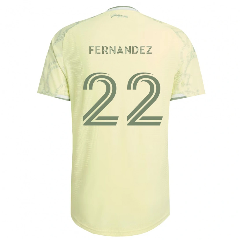Danxen Mulher Camisola Omir Fernandez #22 Bege Branco Alternativa 2026/27 Camisa