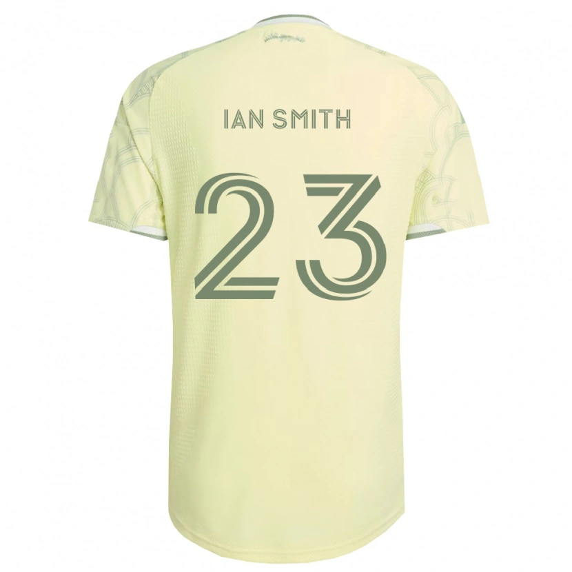Danxen Mulher Camisola Ian Smith #23 Bege Branco Alternativa 2026/27 Camisa