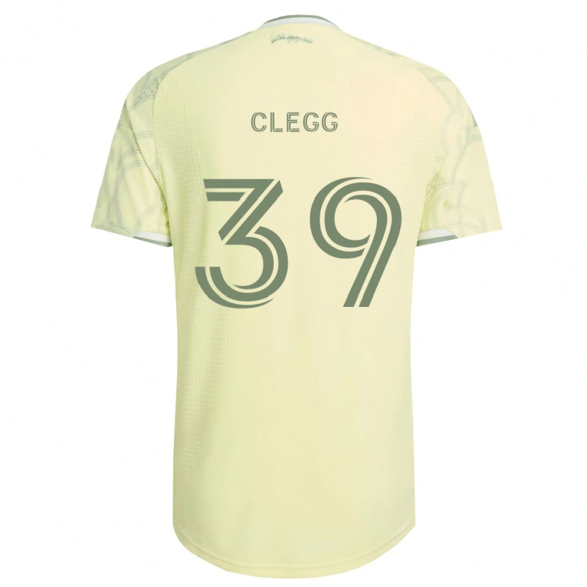 Danxen Mulher Camisola Tyler Clegg #39 Bege Branco Alternativa 2026/27 Camisa