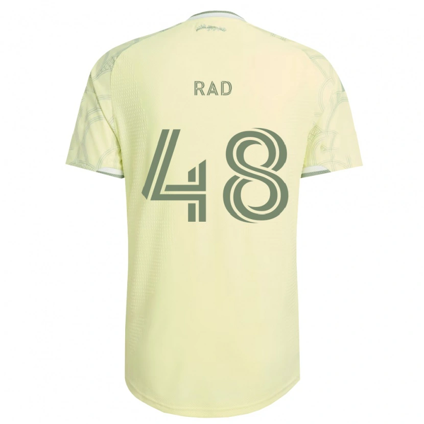 Danxen Mulher Camisola Kaveh Rad #48 Bege Branco Alternativa 2026/27 Camisa