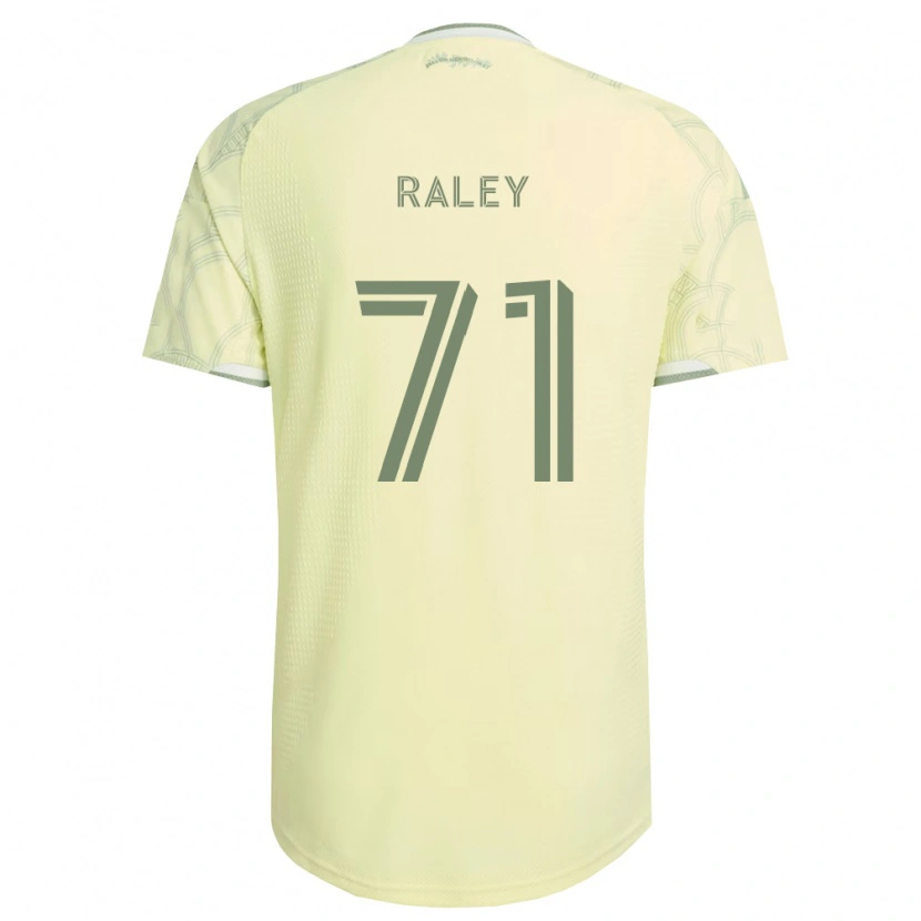 Danxen Mulher Camisola Liam Raley #71 Bege Branco Alternativa 2026/27 Camisa