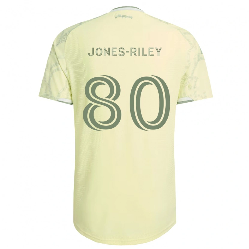 Danxen Mulher Camisola Jaden Jones-Riley #80 Bege Branco Alternativa 2026/27 Camisa