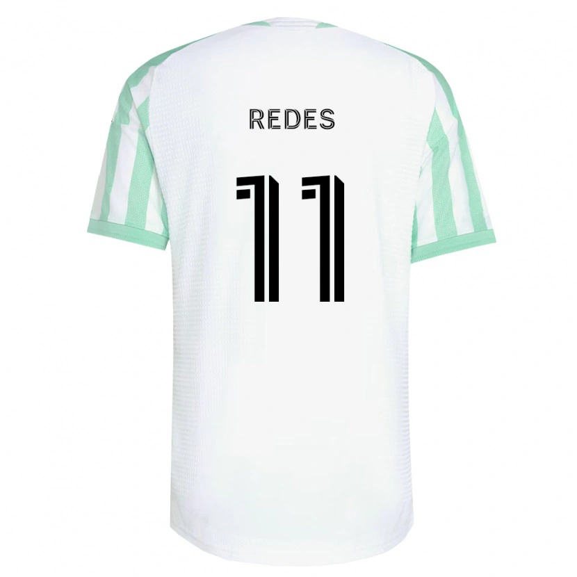 Danxen Mulher Camisola Rodney Redes #11 Verde Claro Branco Preto Alternativa 2026/27 Camisa