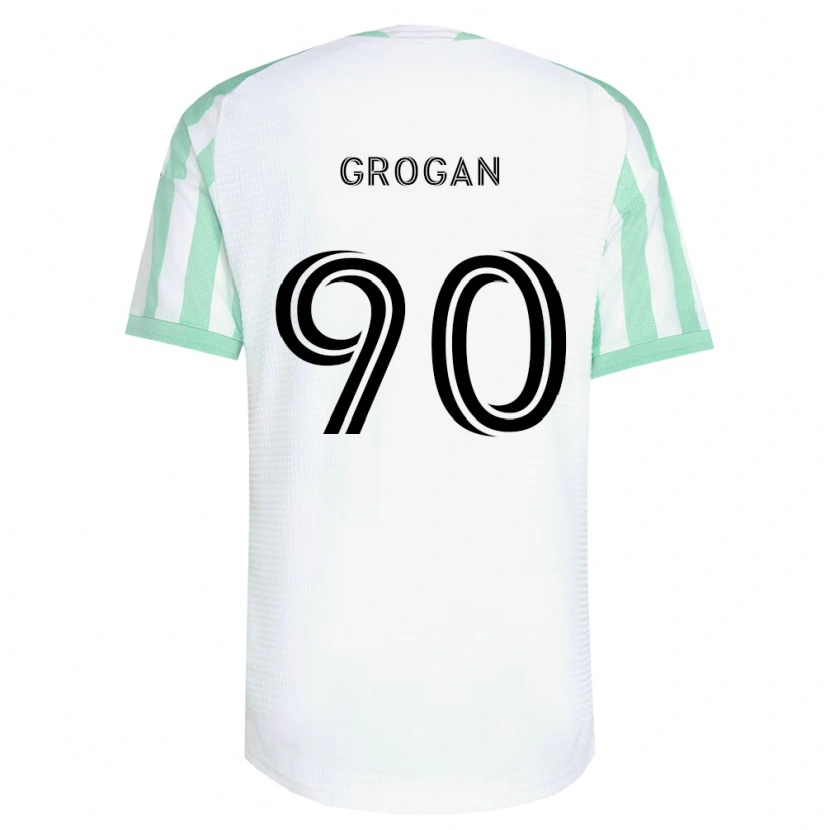 Danxen Mulher Camisola Peter Grogan #90 Verde Claro Branco Preto Alternativa 2026/27 Camisa