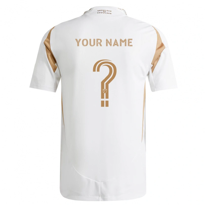Danxen Mulher Camisola Seu Nome #0 Branco Marrom Alternativa 2026/27 Camisa