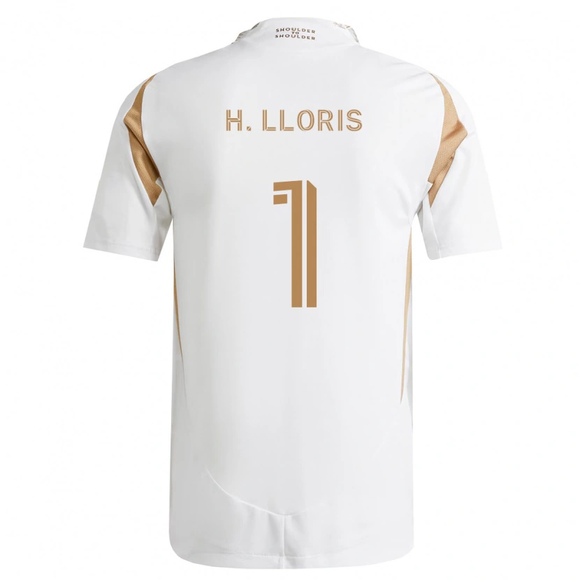 Danxen Mulher Camisola Hugo Lloris #1 Branco Marrom Alternativa 2026/27 Camisa