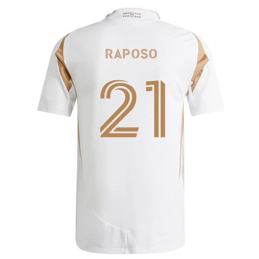 Danxen Mulher Camisola Ryan Raposo #21 Branco Marrom Alternativa 2026/27 Camisa