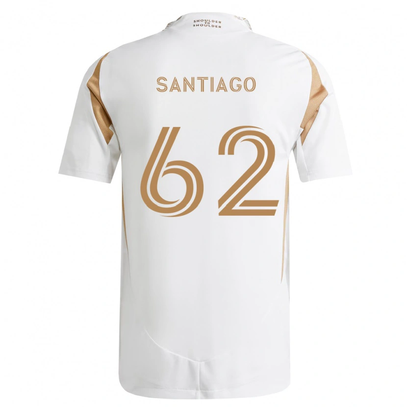 Danxen Mulher Camisola Joshua Santiago #62 Branco Marrom Alternativa 2026/27 Camisa