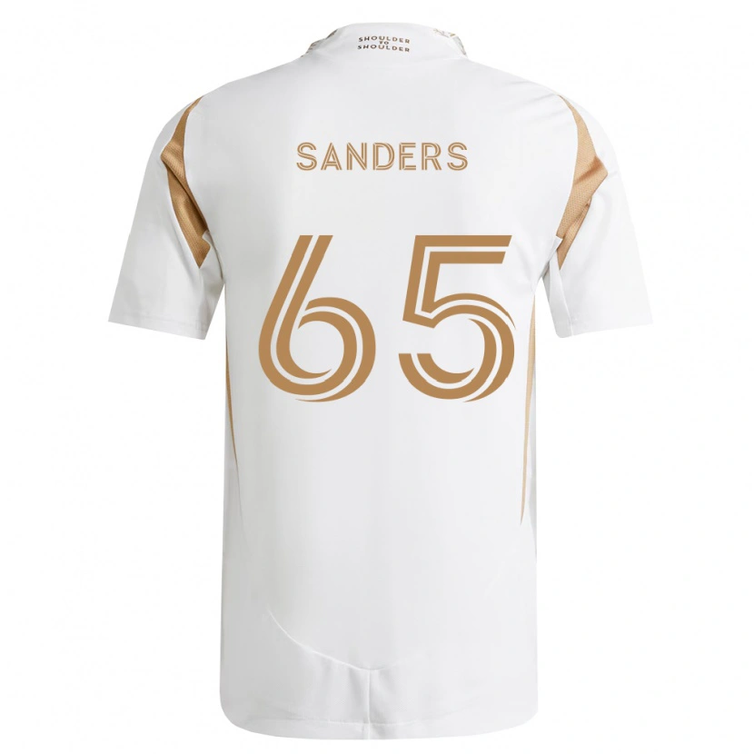 Danxen Mulher Camisola Adrian Sanders #65 Branco Marrom Alternativa 2026/27 Camisa