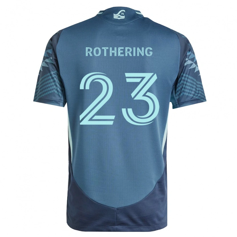 Danxen Mulher Camisola Holly Rothering #23 Azul Marinho Verde Alternativa 2026/27 Camisa