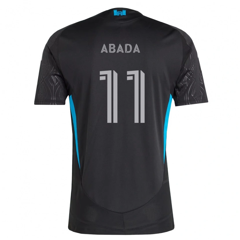 Danxen Mulher Camisola Liel Abada #11 Preto Branco Azul Celeste Alternativa 2026/27 Camisa