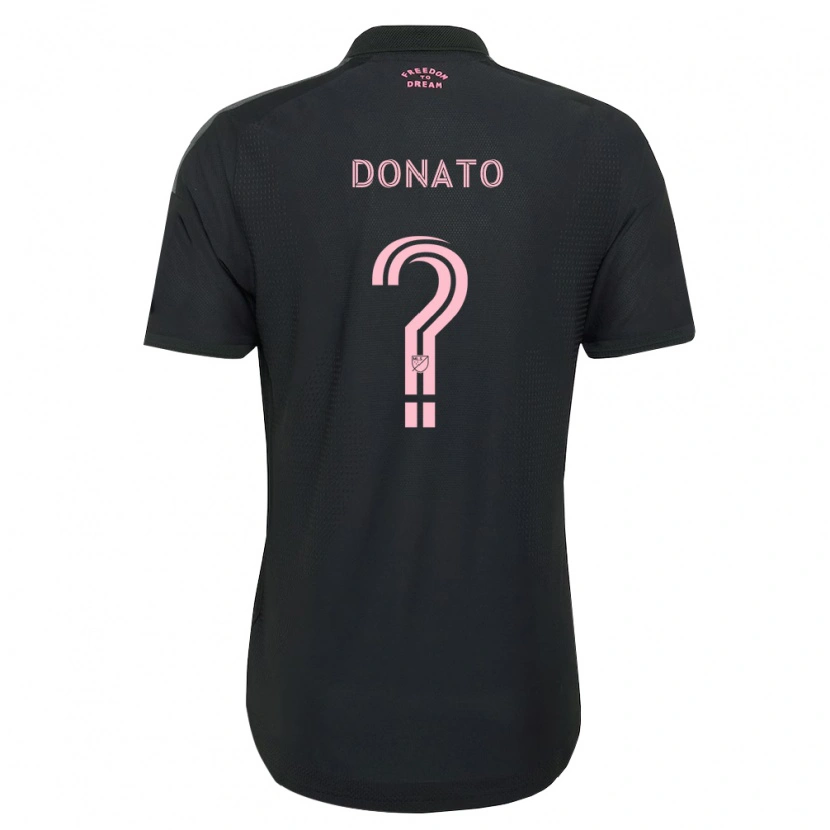 Danxen Mulher Camisola Benjamin Donato #0 Rosa Preto Branco Alternativa 2026/27 Camisa