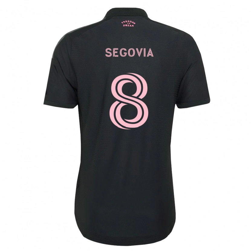 Danxen Mulher Camisola Telasco Segovia #8 Rosa Preto Branco Alternativa 2026/27 Camisa