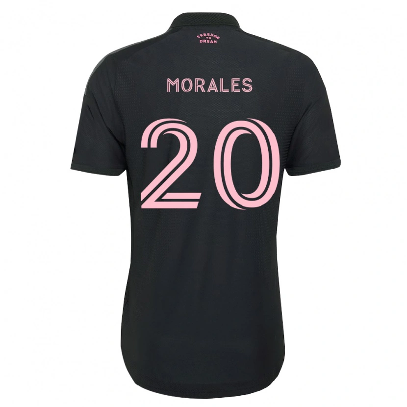 Danxen Mulher Camisola Santi Morales #20 Rosa Preto Branco Alternativa 2026/27 Camisa