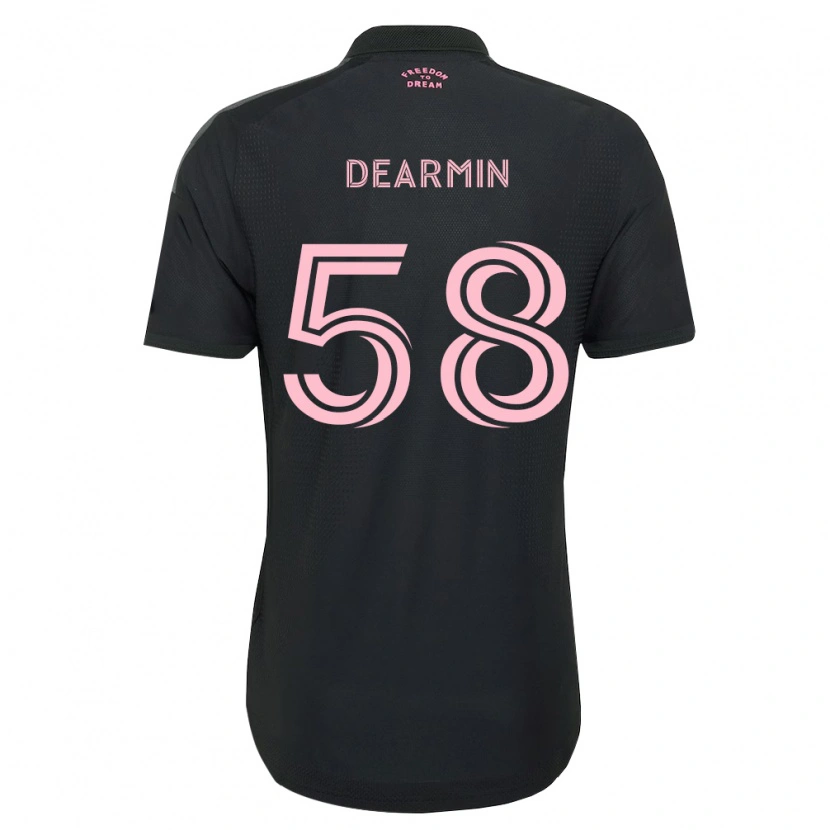 Danxen Mulher Camisola Nash Dearmin #58 Rosa Preto Branco Alternativa 2026/27 Camisa