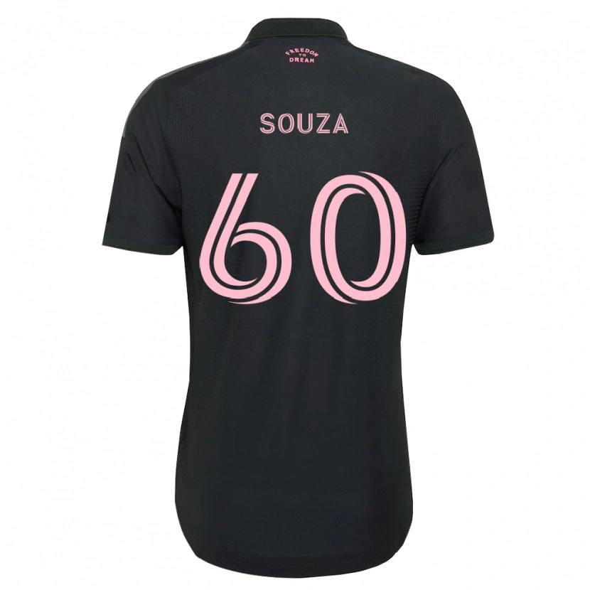 Danxen Mulher Camisola Brandon Souza #60 Rosa Preto Branco Alternativa 2026/27 Camisa