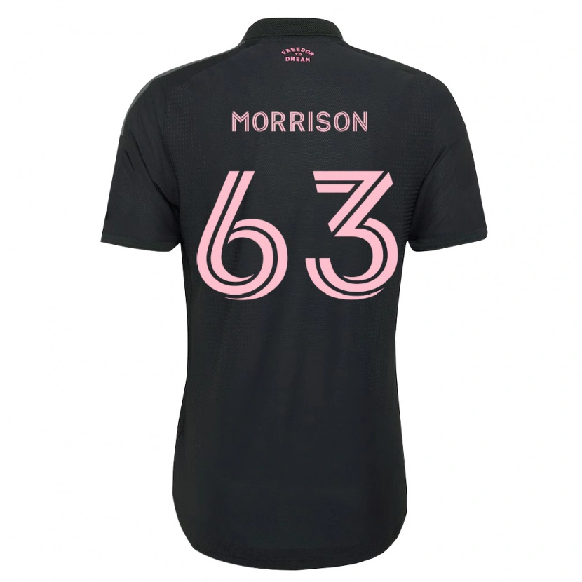 Danxen Mulher Camisola Sloan Morrison #63 Rosa Preto Branco Alternativa 2026/27 Camisa