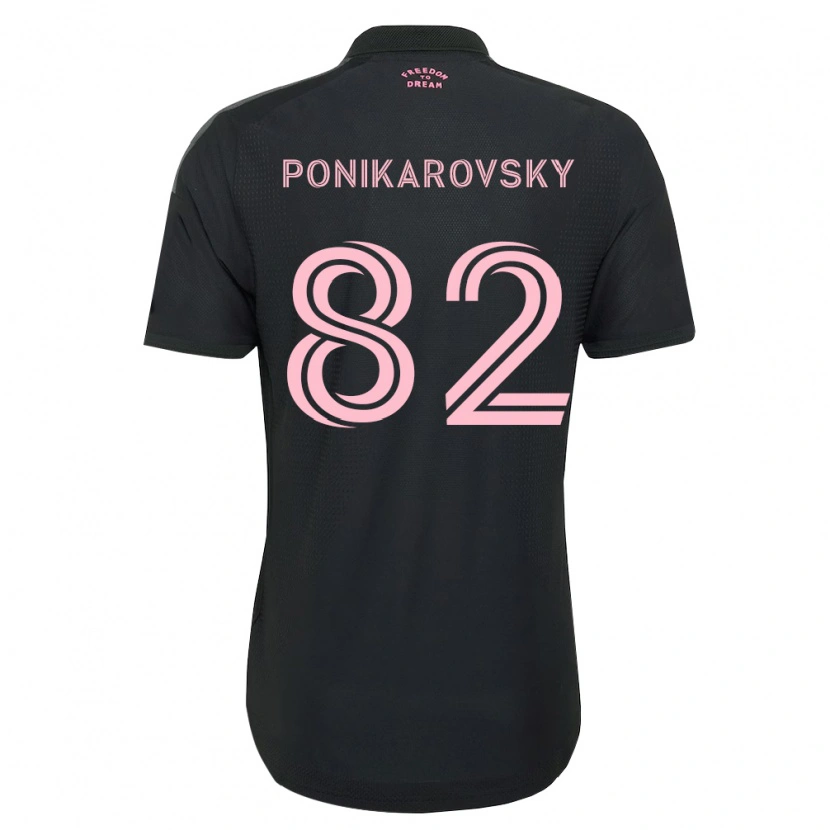 Danxen Mulher Camisola Max Ponikarovsky #82 Rosa Preto Branco Alternativa 2026/27 Camisa