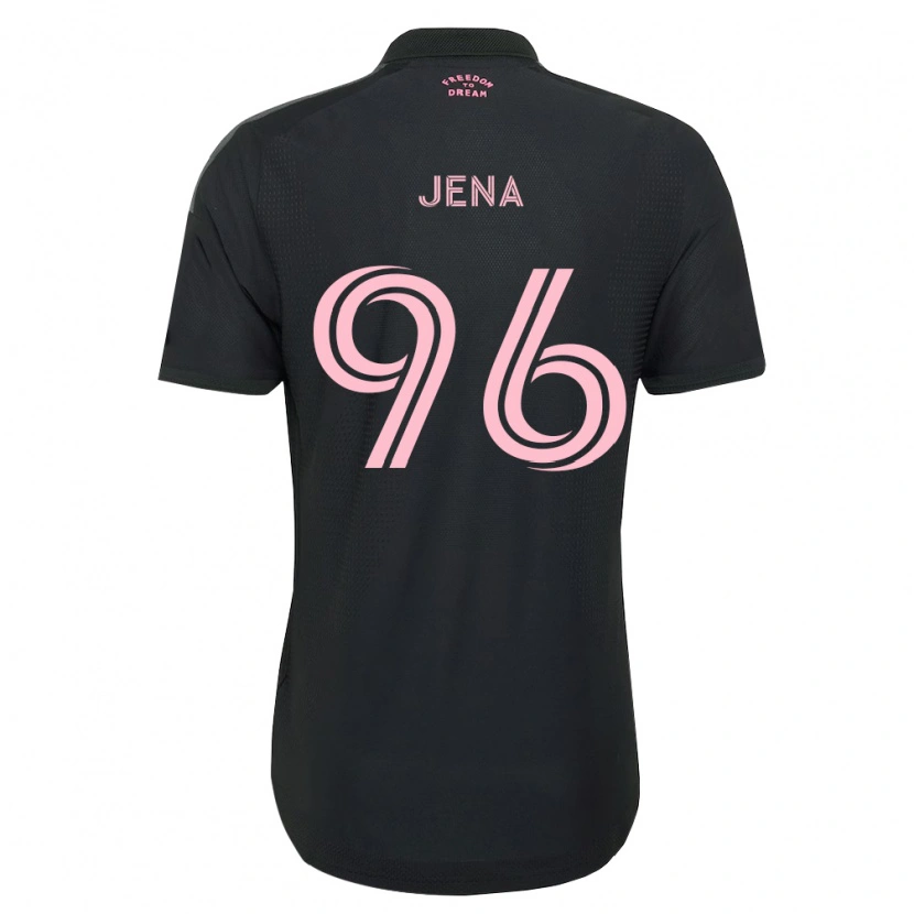 Danxen Mulher Camisola Nessim Jena #96 Rosa Preto Branco Alternativa 2026/27 Camisa