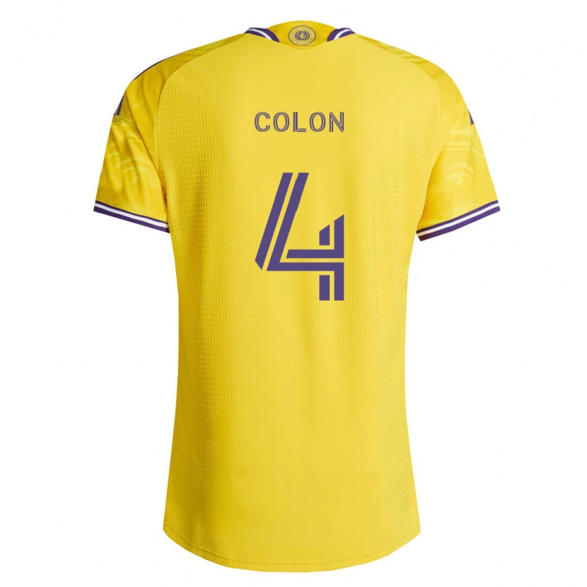 Danxen Mulher Camisola Xzavier Colon #4 Roxo Amarelo Alternativa 2026/27 Camisa