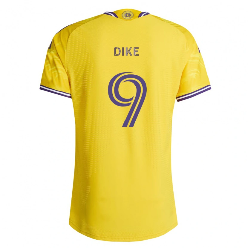 Danxen Mulher Camisola Daryl Dike #9 Roxo Amarelo Alternativa 2026/27 Camisa