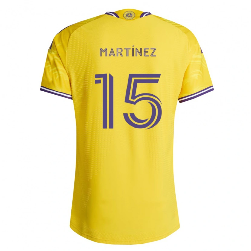 Danxen Mulher Camisola Antonio Martínez #15 Roxo Amarelo Alternativa 2026/27 Camisa