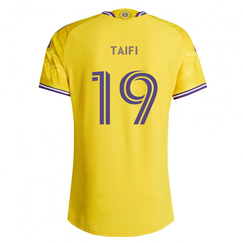 Danxen Mulher Camisola Zakaria Taifi #19 Roxo Amarelo Alternativa 2026/27 Camisa