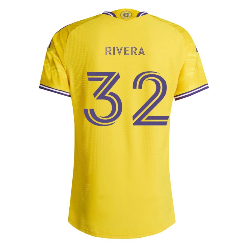 Danxen Mulher Camisola Wilfredo Rivera #32 Roxo Amarelo Alternativa 2026/27 Camisa