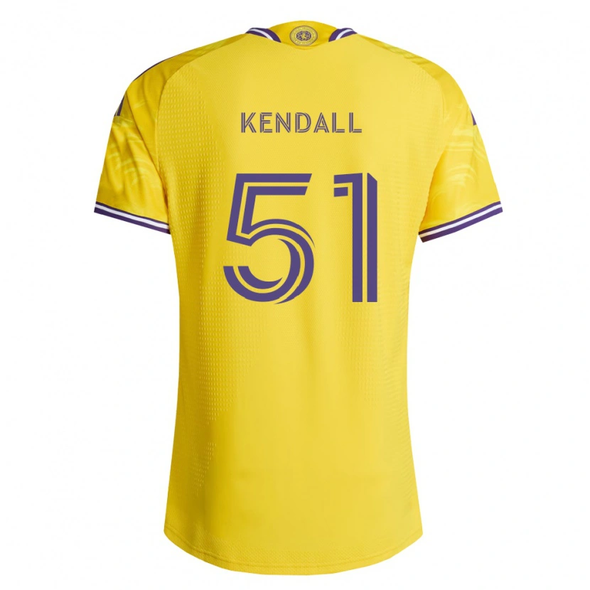 Danxen Mulher Camisola Brady Kendall #51 Roxo Amarelo Alternativa 2026/27 Camisa