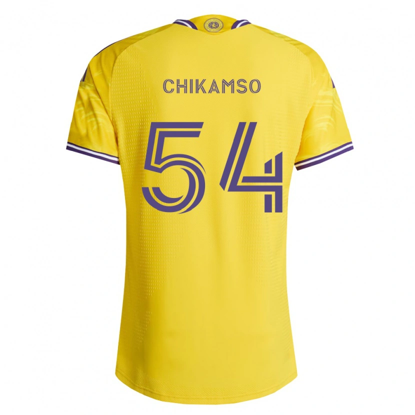 Danxen Mulher Camisola Albright Chikamso #54 Roxo Amarelo Alternativa 2026/27 Camisa