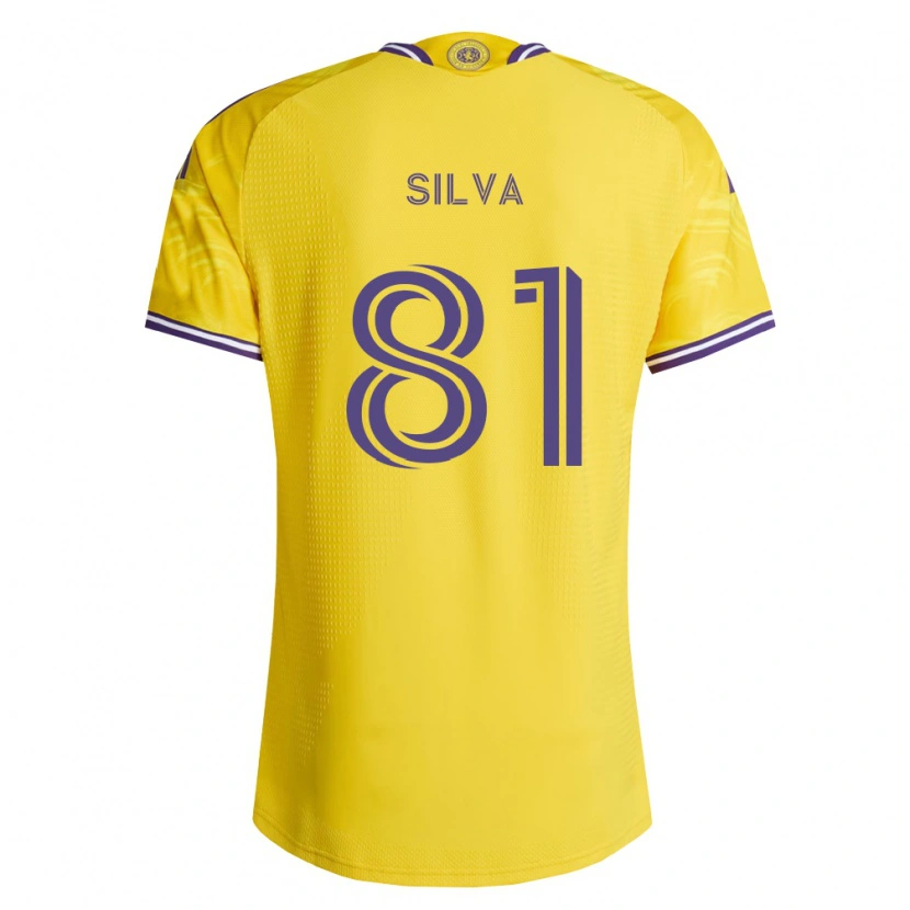 Danxen Mulher Camisola Luan Silva #81 Roxo Amarelo Alternativa 2026/27 Camisa