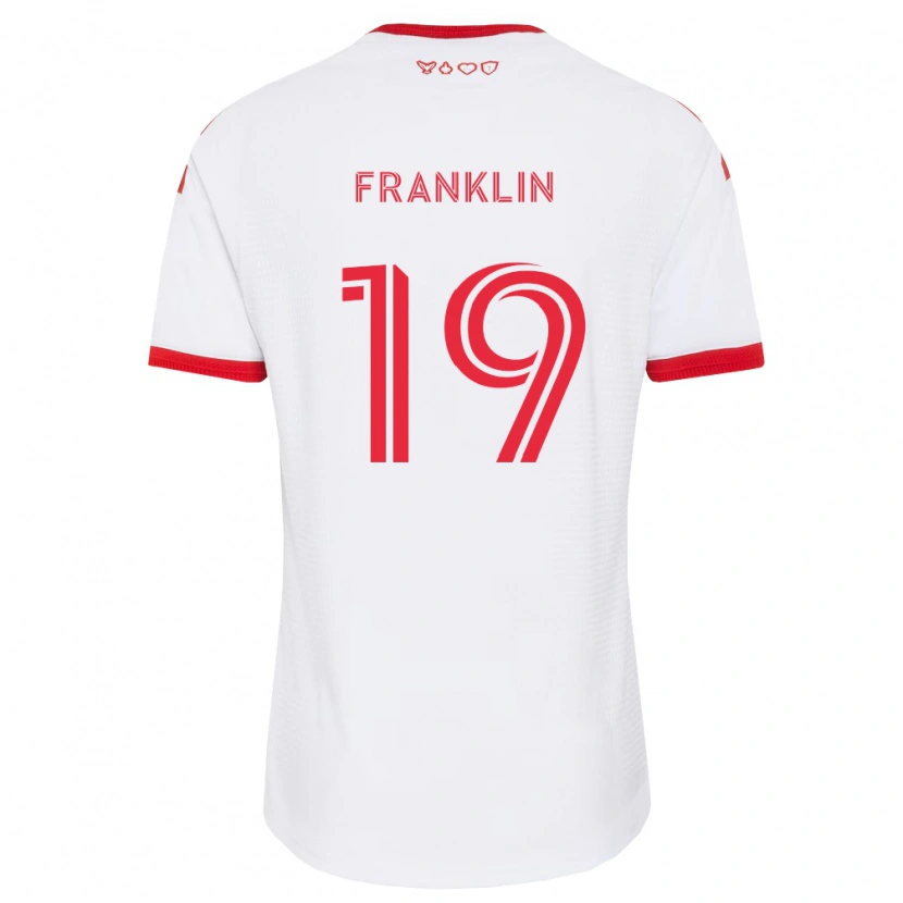 Danxen Mulher Camisola Kobe Franklin #19 Branco Vermelho Preto Alternativa 2026/27 Camisa