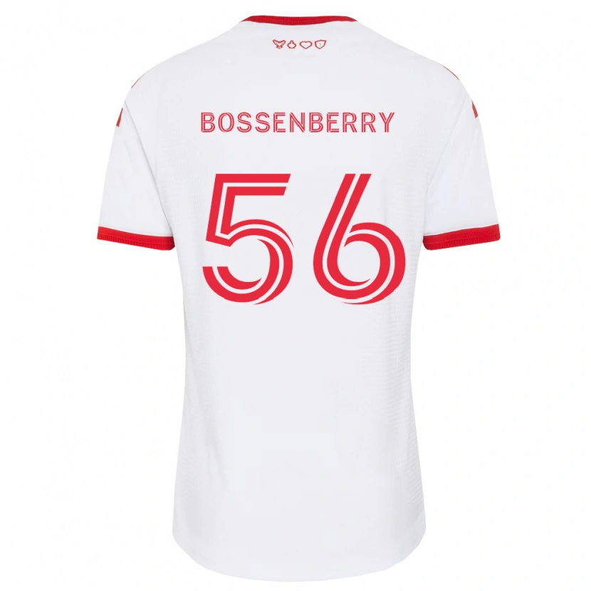 Danxen Mulher Camisola Antone Bossenberry #56 Branco Vermelho Preto Alternativa 2026/27 Camisa