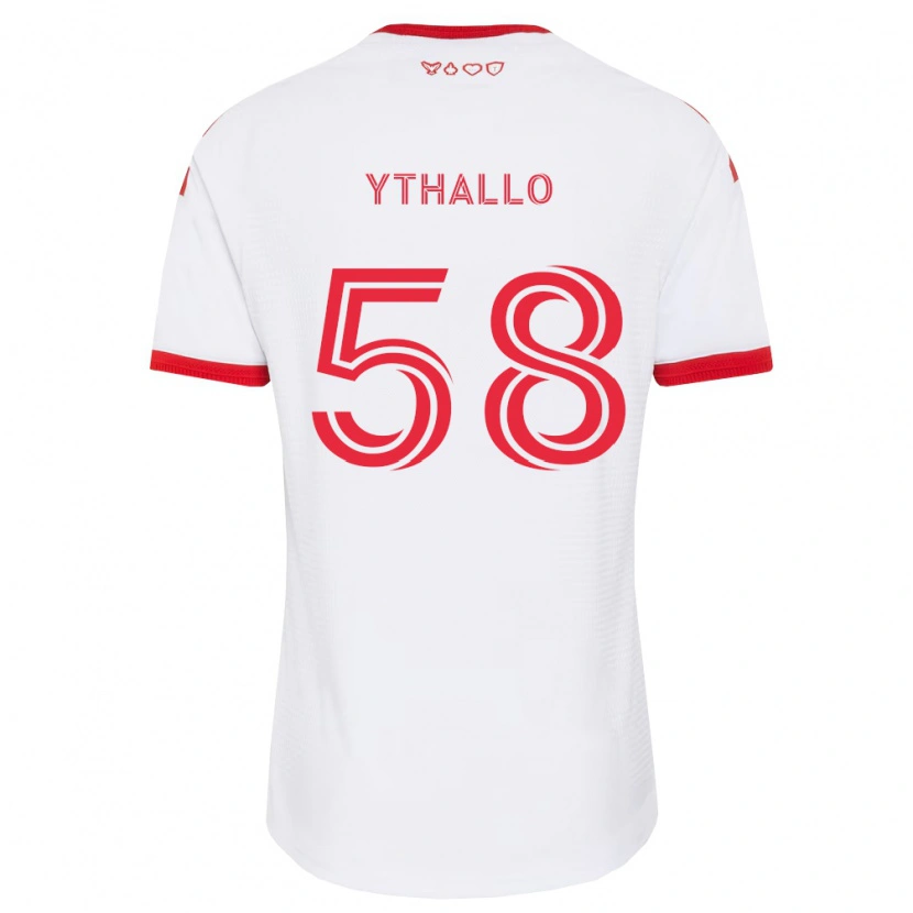 Danxen Mulher Camisola Ythallo #58 Branco Vermelho Preto Alternativa 2026/27 Camisa