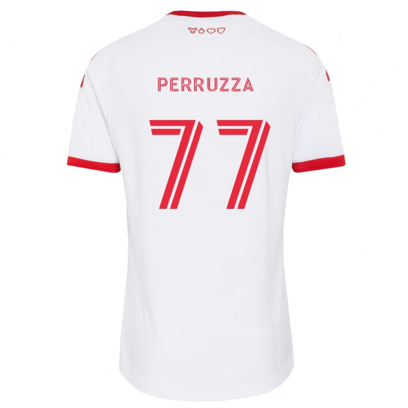 Danxen Mulher Camisola Jordan Perruzza #77 Branco Vermelho Preto Alternativa 2026/27 Camisa