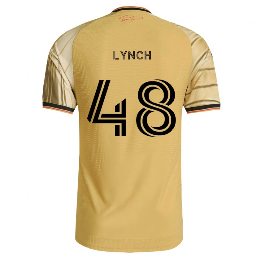 Danxen Mulher Camisola Riley Lynch #48 Marrom Amarelo Preto Alternativa 2026/27 Camisa