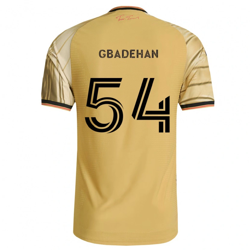 Danxen Mulher Camisola Adeteye Gbadehan #54 Marrom Amarelo Preto Alternativa 2026/27 Camisa