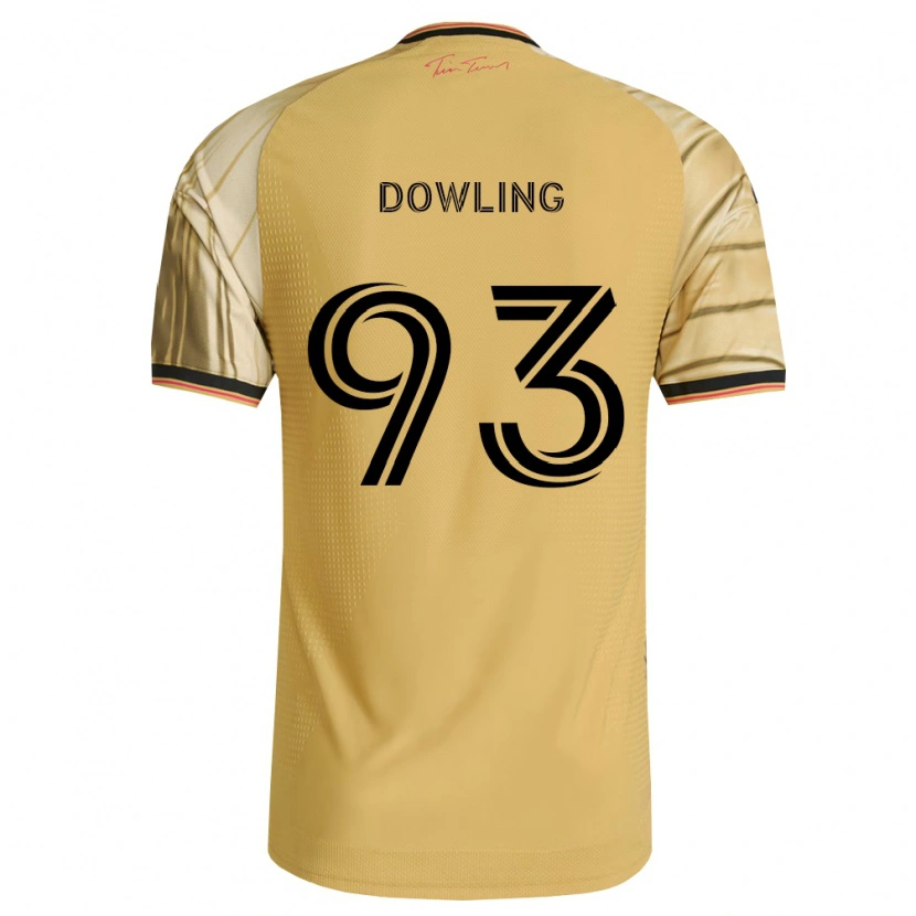 Danxen Mulher Camisola Drew Dowling #93 Marrom Amarelo Preto Alternativa 2026/27 Camisa