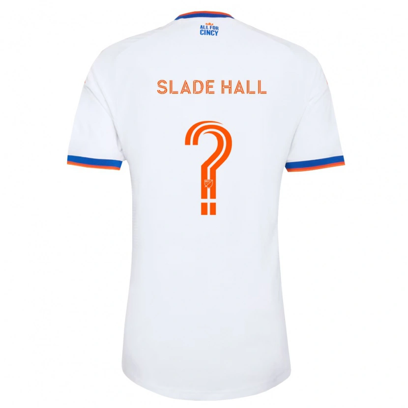 Danxen Mulher Camisola Slade Hall #0 Branco Azul Marinho Laranja Alternativa 2026/27 Camisa