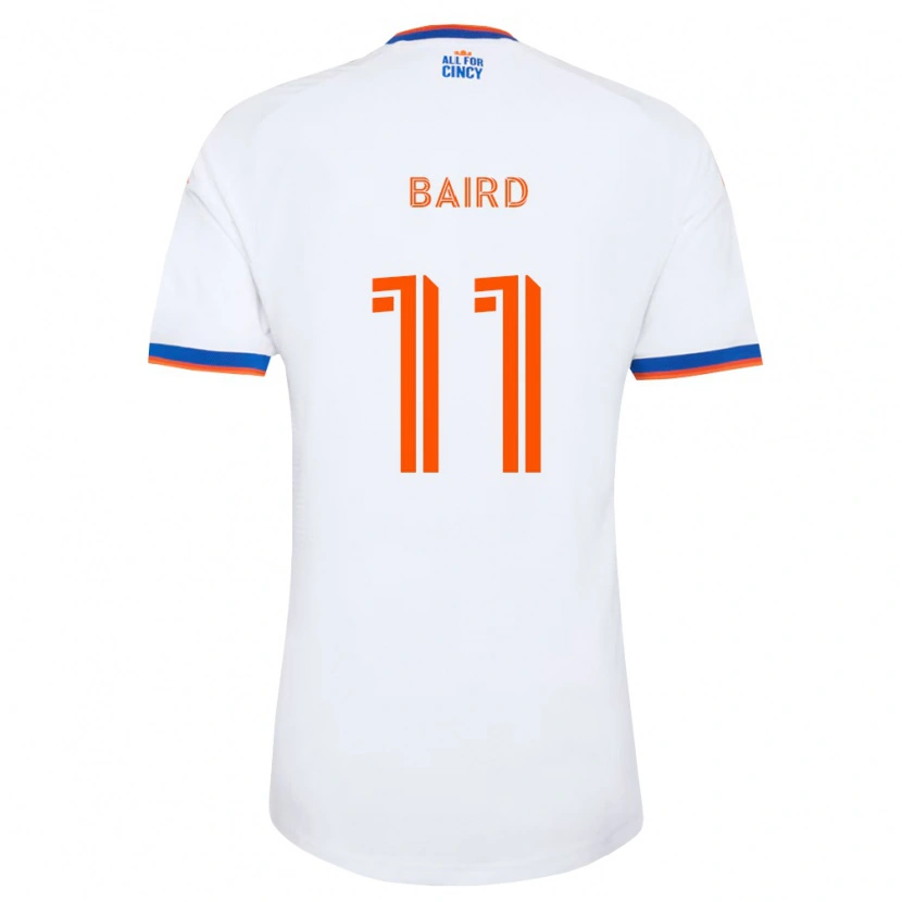 Danxen Mulher Camisola Corey Baird #11 Branco Azul Marinho Laranja Alternativa 2026/27 Camisa