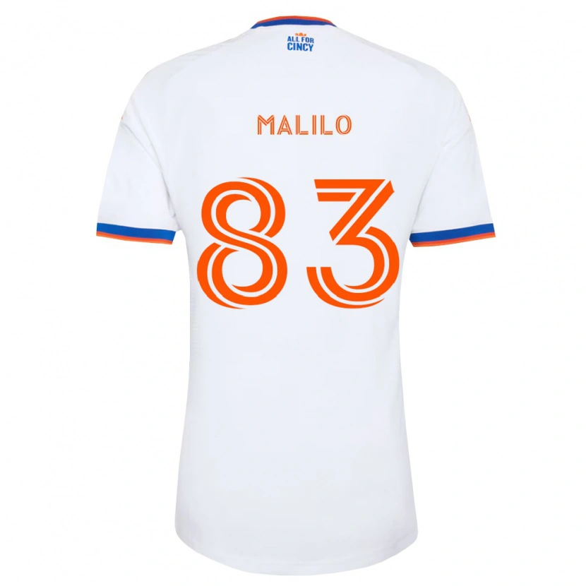 Danxen Mulher Camisola Chance Malilo #83 Branco Azul Marinho Laranja Alternativa 2026/27 Camisa