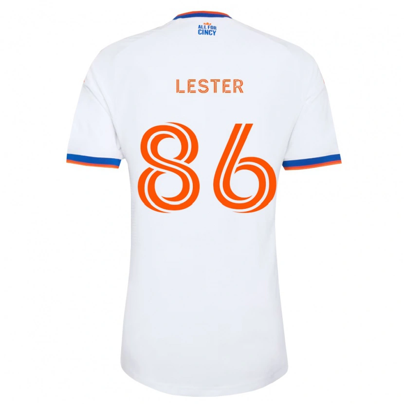 Danxen Mulher Camisola Jaylen Lester #86 Branco Azul Marinho Laranja Alternativa 2026/27 Camisa