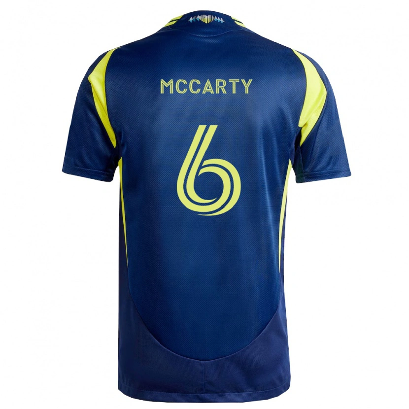 Danxen Mulher Camisola Dax Mccarty #6 Amarelo Azul Marinho Alternativa 2026/27 Camisa