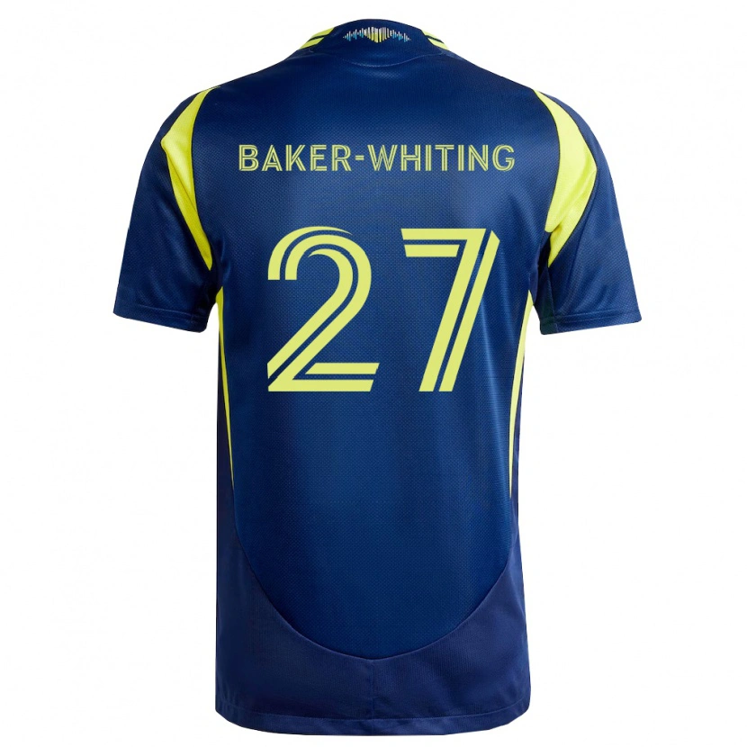 Danxen Mulher Camisola Reed Baker-Whiting #27 Amarelo Azul Marinho Alternativa 2026/27 Camisa