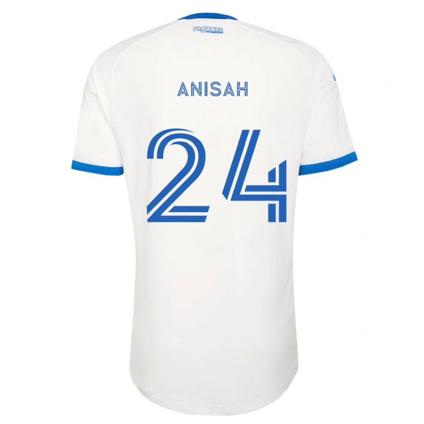 Danxen Mulher Camisola Yusuf Anisah #24 Azul Celeste Branco Alternativa 2026/27 Camisa