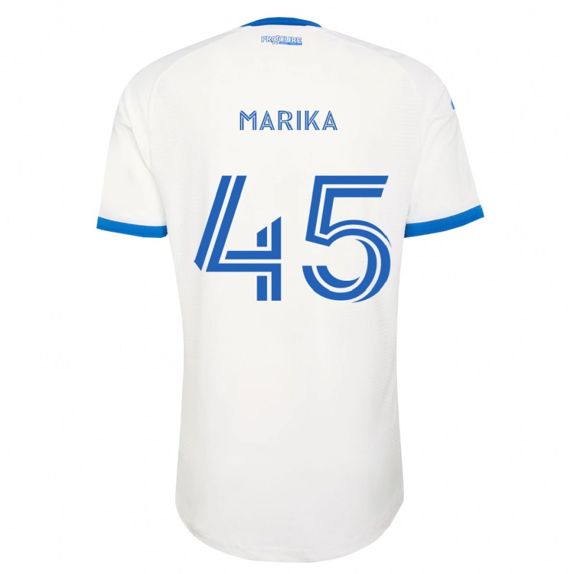 Danxen Mulher Camisola Cregheur Marika #45 Azul Celeste Branco Alternativa 2026/27 Camisa