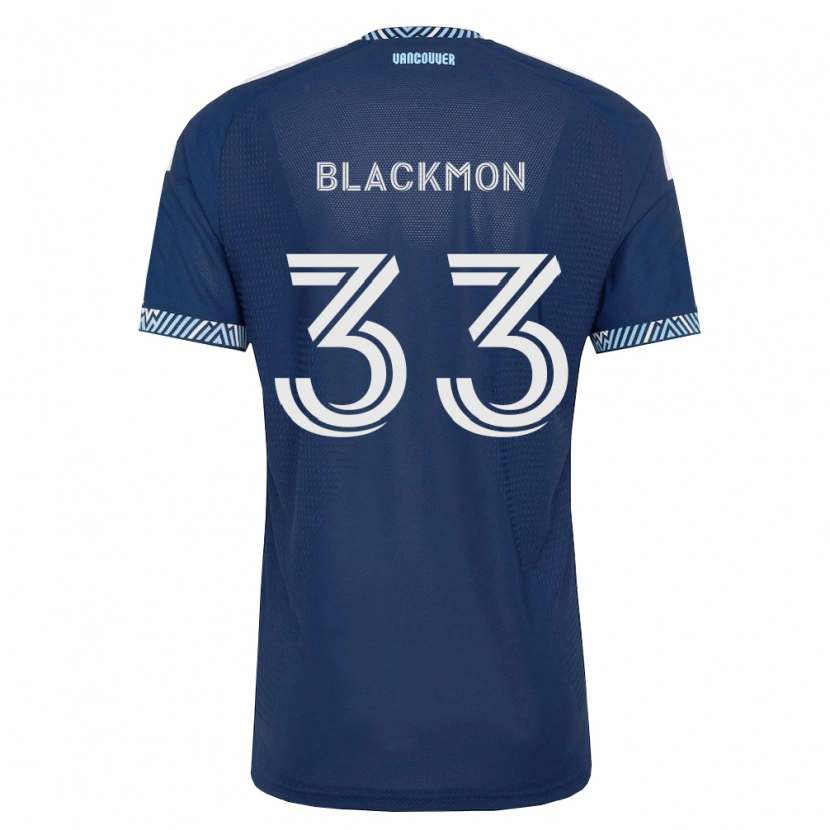 Danxen Mulher Camisola Tristan Blackmon #33 Azul Profundo Branco Alternativa 2026/27 Camisa