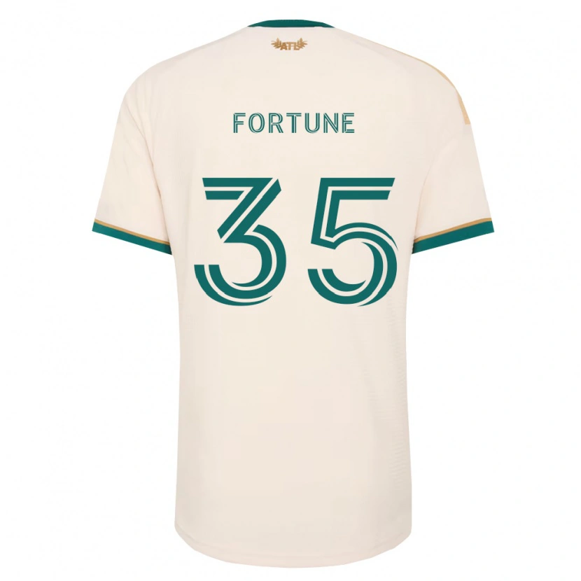Danxen Mulher Camisola Ajani Fortune #35 Verde Champanhe Alternativa 2026/27 Camisa