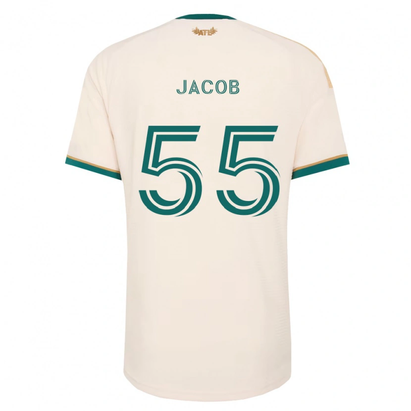 Danxen Mulher Camisola Tomás Jacob #55 Verde Champanhe Alternativa 2026/27 Camisa